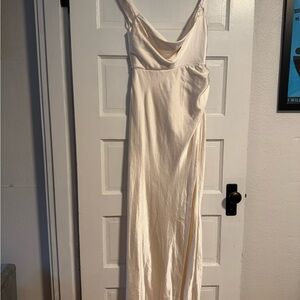 Runaway Cream Maxi Dress